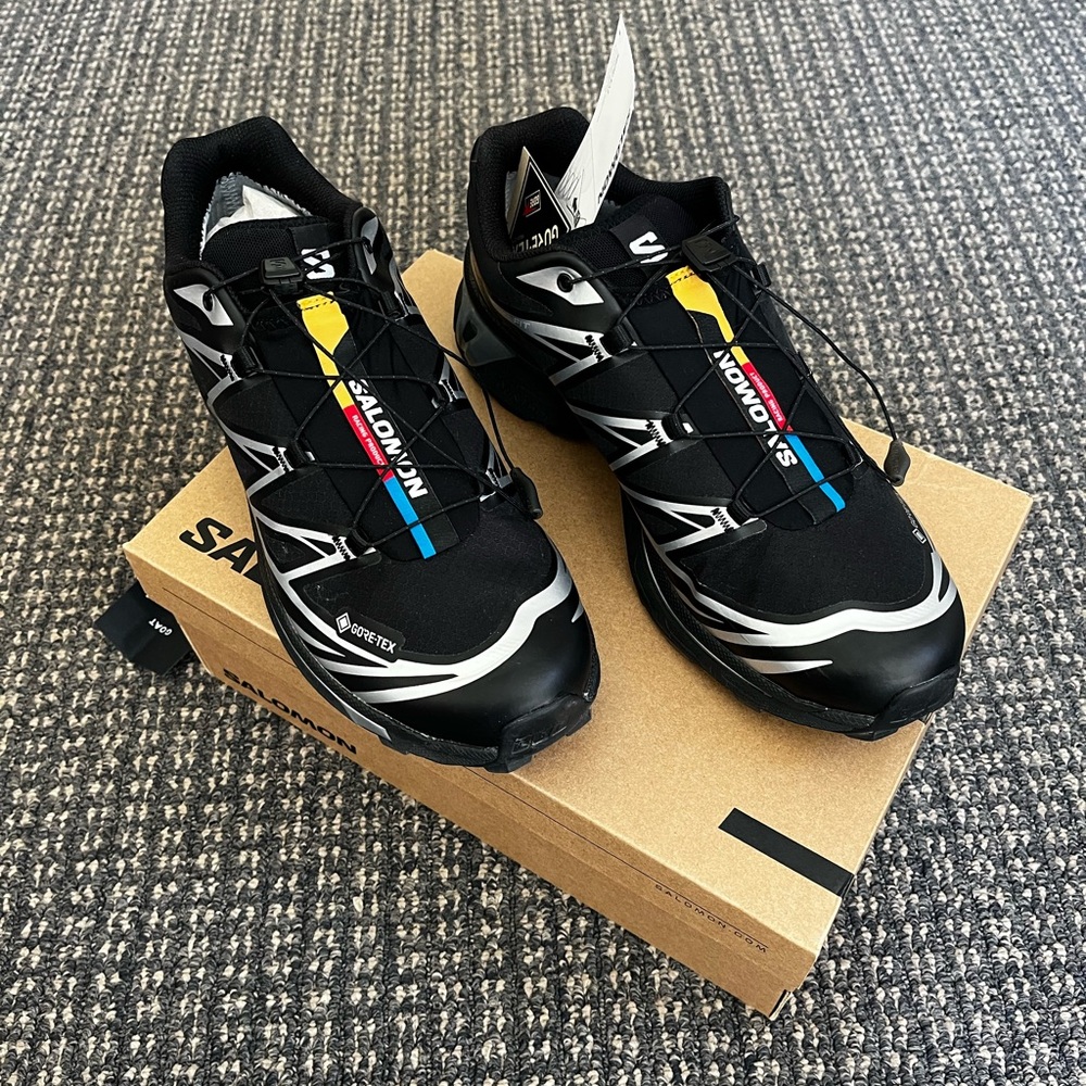 Salomon XT-6 GTX Black & Ftw Silver